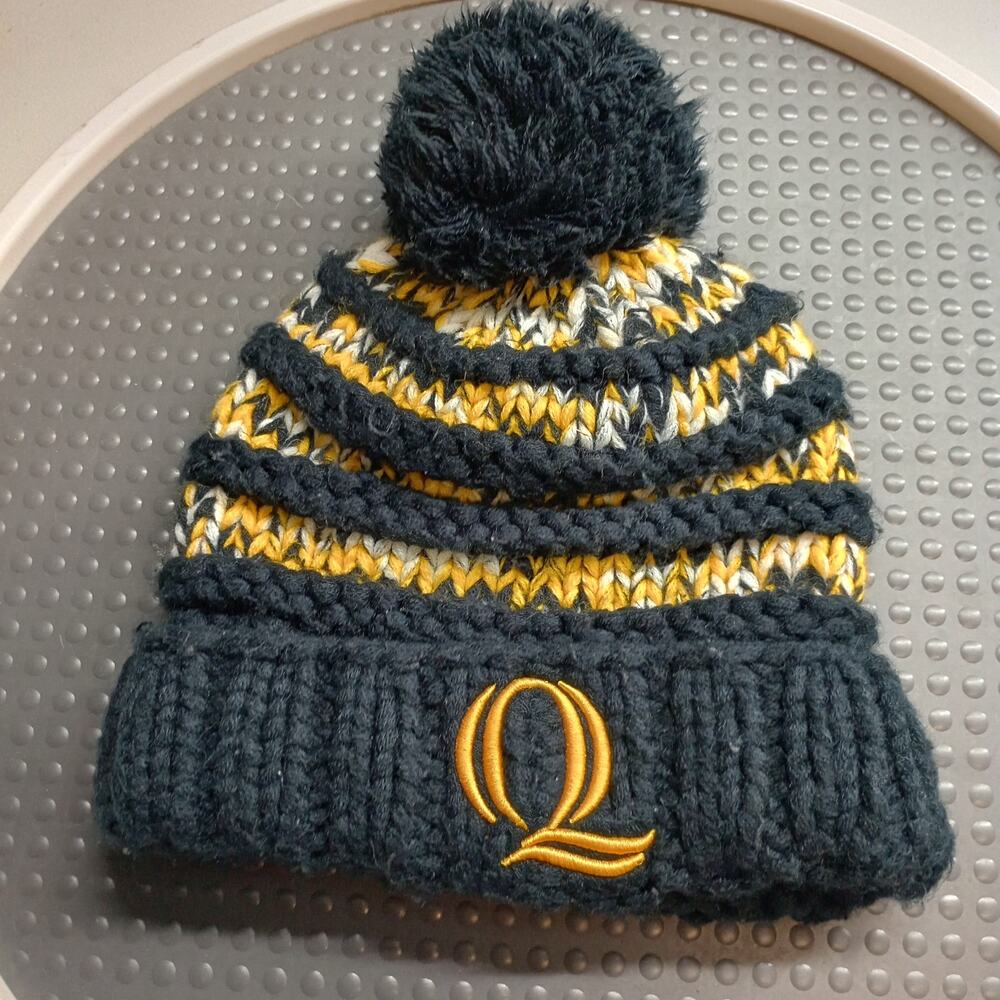 New Era Quinnipiac University Women Knit Winter Beanie Black